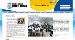 Desktop Screenshot of colvicenteazuero.com